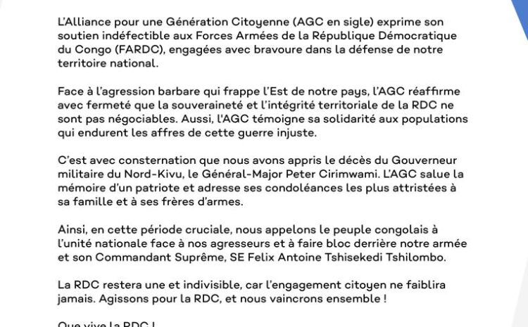  Communiqué Officiel