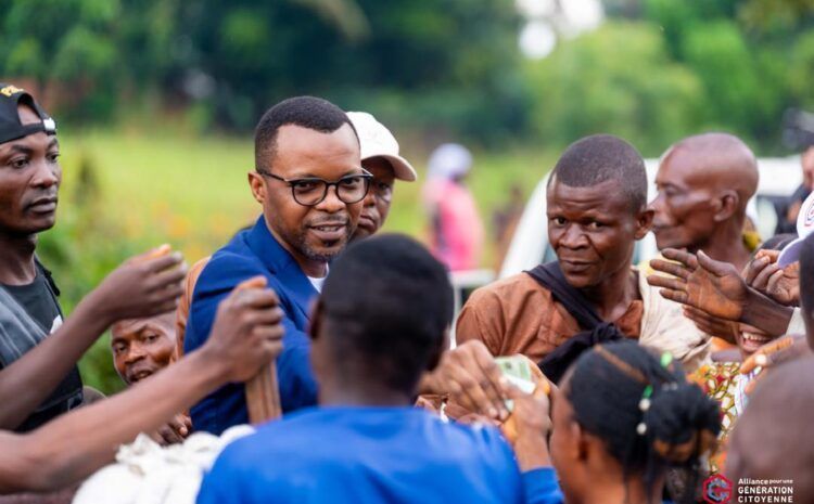  Visite de l’Honorable Thierry MULUMBA MPANDANJILA dans le territoire de Demba