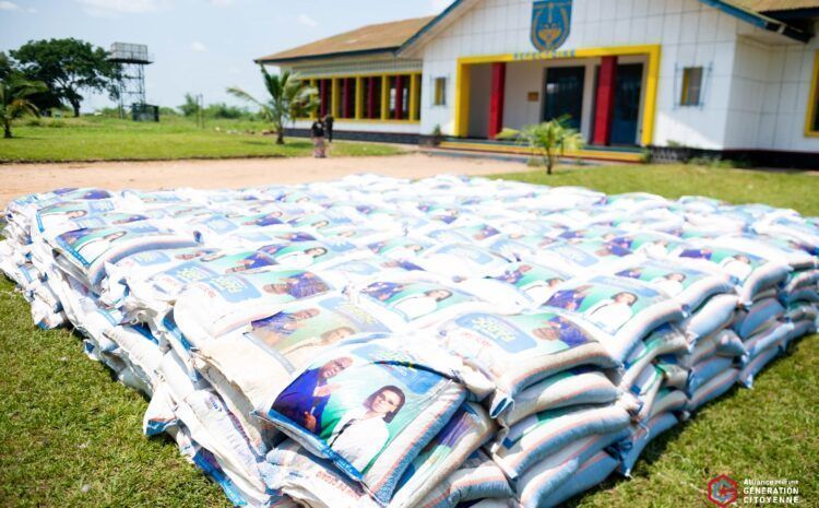  À travers l’ONG CEDAID, l’Honorable Thierry Mulumba Mpandanjila offre 20 tonnes de maïs à l’Académie militaire de Kananga