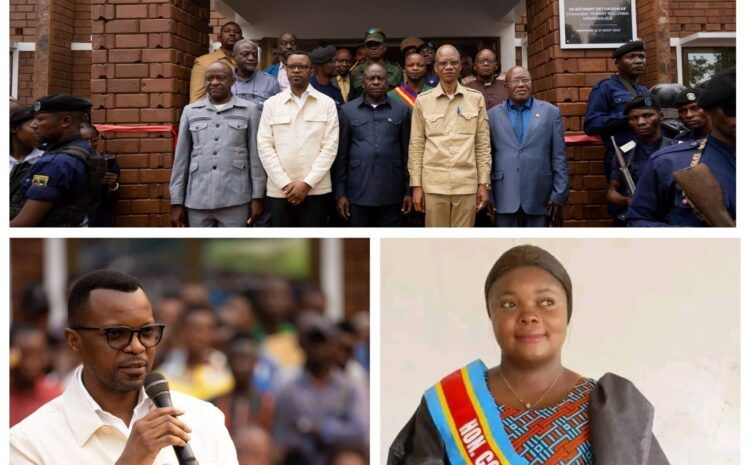  Kasaï-Central-Nouveau Tripaix de Demba | Me Alexandre Tshiama salue le don de Thierry Mulumba et appelle à préserver le bâtiment